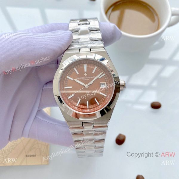 Copy Vacheron Constantin Geneve Overseas 42mm es Rose Gold WATCHES 2