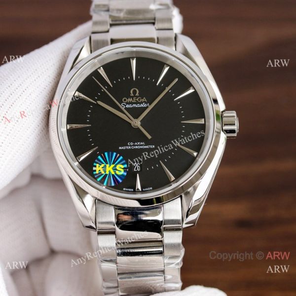 Copy Omega Seamaster Stainless Steel Blue Stick Simple style WATCHES 2