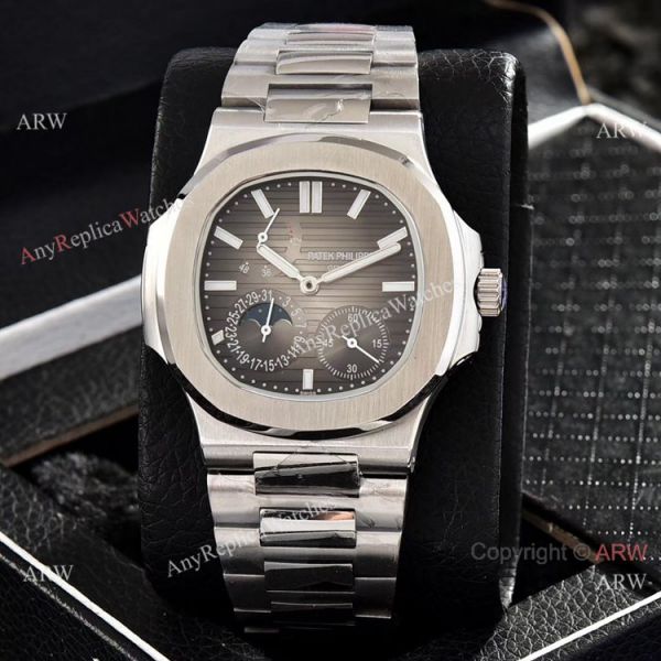 Patek Philippe Nautilus Power Reserve es Red Dial Stainless Steel WATCHES 2