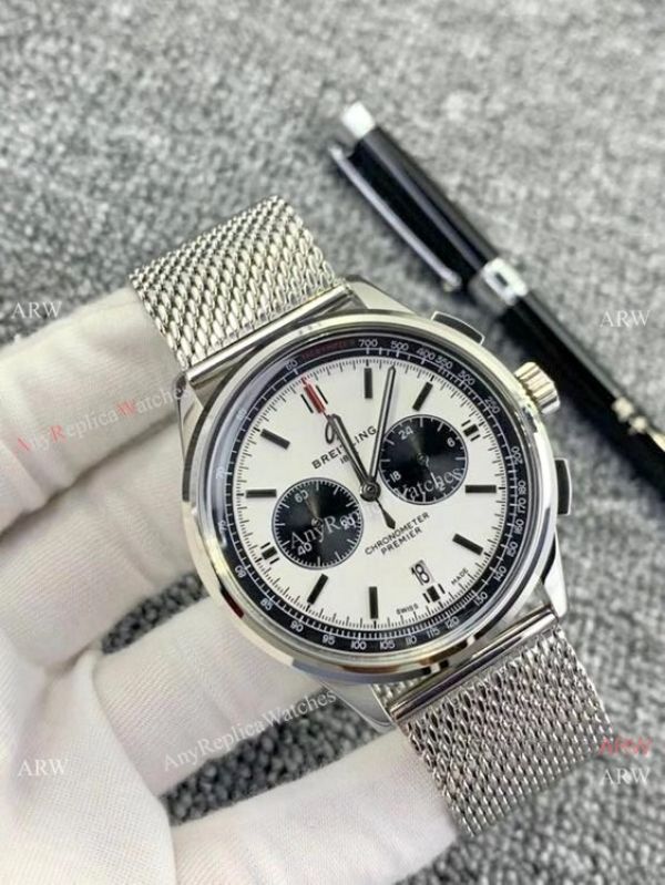 Breitling Premier B01 Green Steel es Chronograph Movement WATCHES 2