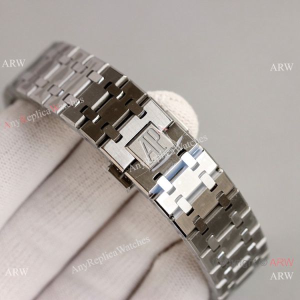 JH Factory Swiss Copy Audemars Piguet Royal Oak Perpetual Calendar 26574PT Glacier blue Dial WATCHES 2