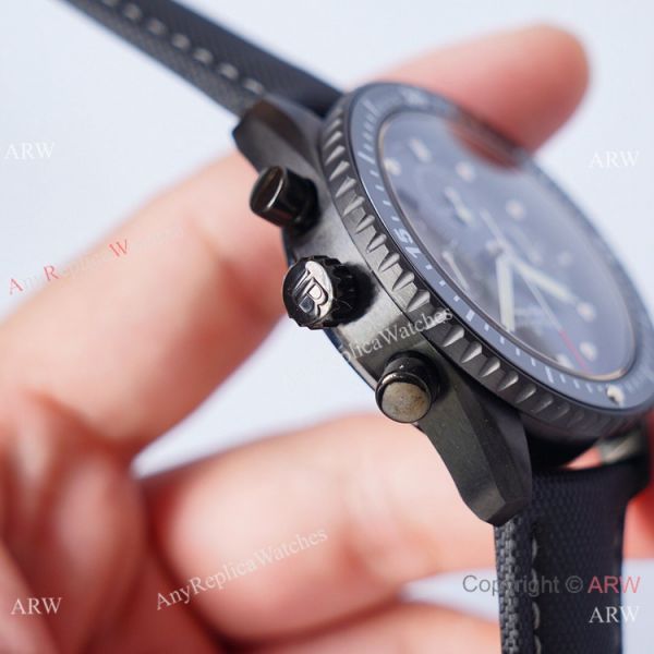 2021 Swiss Copy Blancpain Fifty Fathoms Bathyscaphe Chronographe Flyback Black and Blue WATCHES 2