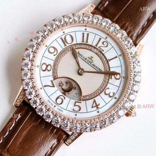 GF Jaeger Lecoultre Dazzling Rendez Vous Night and Day 36mm Diamond WATCHES 2