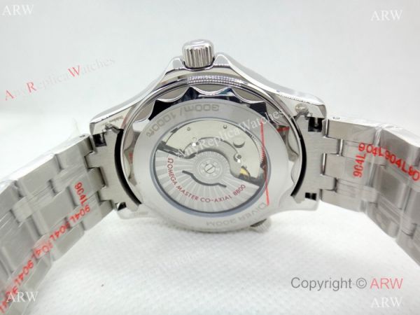 New Omega Seamaster Diver 300m Stainless Steel Case Blue Bezel WATCHES 2