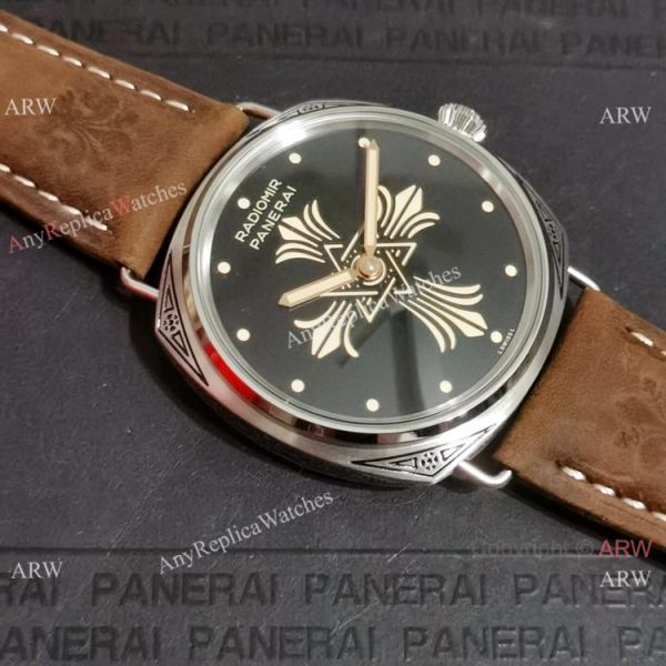 Faux Radiomir Panerai 45mm Engraving Case WATCHES 2