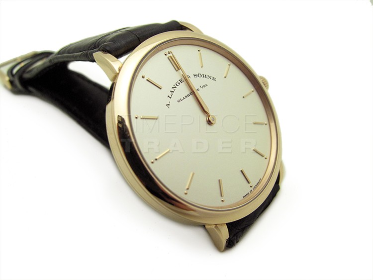 replica A. Lange & Sohne Saxonia 211.032 18k Rose Gold Manual Hand-Wind WATCHES 3