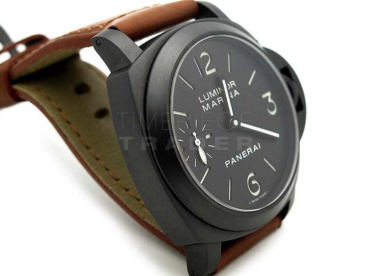 replica Panerai Luminor Marina Historic PAM111 PVD Stainless Steel Manual hand-wind WATCHES 3