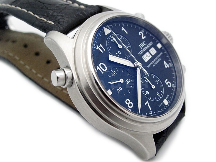 replica IWC Pilots Editions IW3713-03 Stainless Steel Automatic Self-Winding WATCHES 3