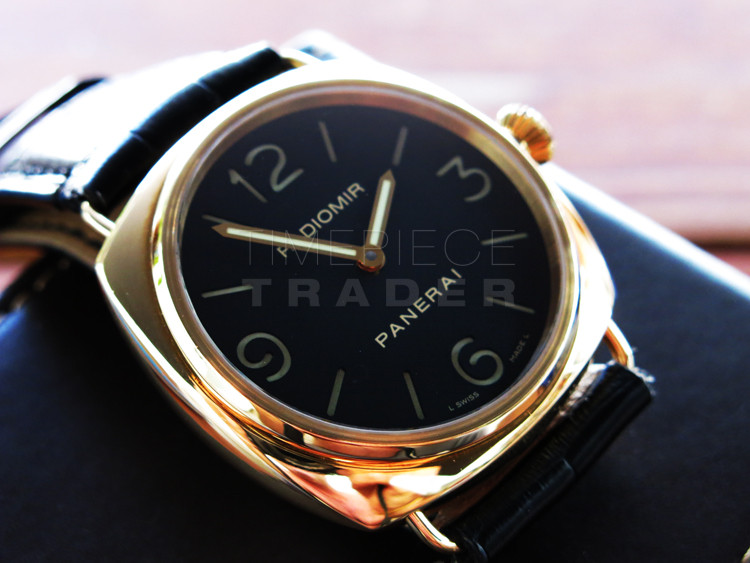 replica Panerai Radiomir PAM231 18k Rose Gold Manual hand-winding WATCHES 3