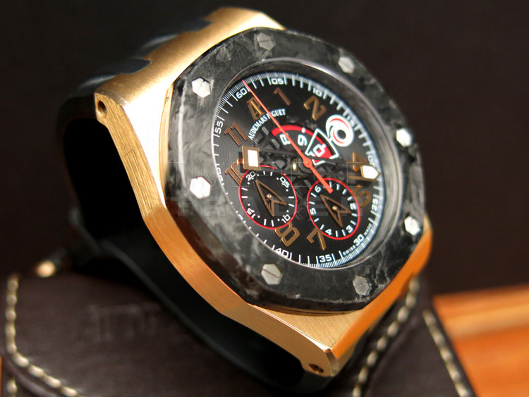 replica Audemars Piguet Royal Oak Offshore 26062OR.OO.A002CA.01 18k Rose Gold Self-Winding Automatic WATCHES 3