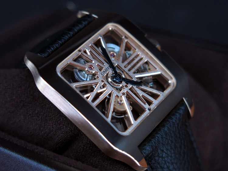 replica Cartier Dumont W2020057 18k Rose Gold Manual hand-winding WATCHES 3