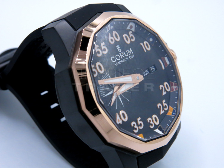 replica Corum Admirals Cup A690/04316 Titanium - Black Automatic self-winding WATCHES 3