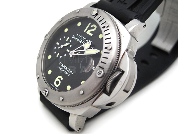replica Panerai Luminor Submersible Contemporary PAM24 OOR Stainless Steel Automatic WATCHES 3