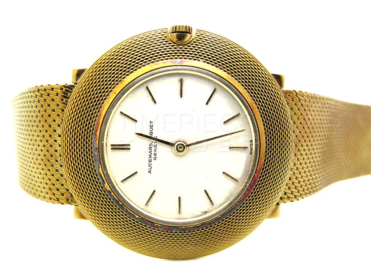 replica Audemars Piguet Vintage 18k Yellow Gold Manual hand-winding WATCHES 3