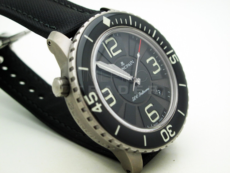 replica Blancpain 500 Fathoms 50015-12B30-52 Titanium Automatic Self-Winding WATCHES 3