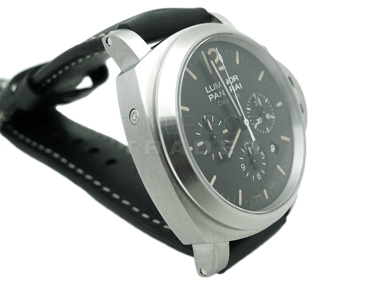 replica Panerai Luminor Daylight Chronograph PAM 356 Stainless Steel Automatic WATCHES 3