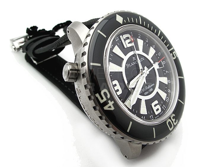 replica Blancpain 50 Fathoms 50021-12B30-52B Titanium Automatic WATCHES 3