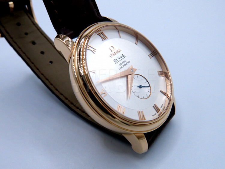 replica Omega De Ville 4614.30.02 18k Rose Gold Automatic self-winding WATCHES 3