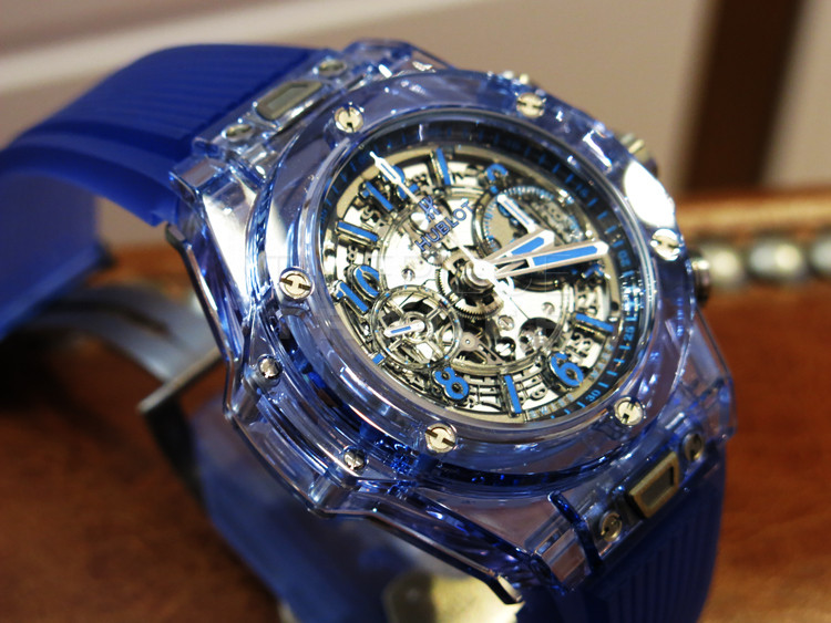 replica Hublot Unico Sapphire 411.JL.4809.RT Sapphire Crystal Automatic Self-winding WATCHES 3
