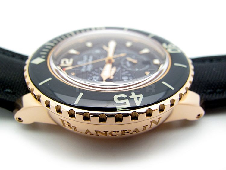 replica Blancpain 50 Fathoms 5085F-3630-52 18K Rose Gold Automatic WATCHES 3