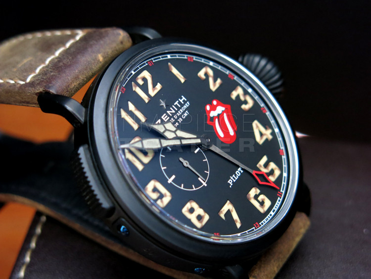 replica Zenith Pilot 96.2435.693/97.c738 Titanium Black Automatic self-winding WATCHES 3