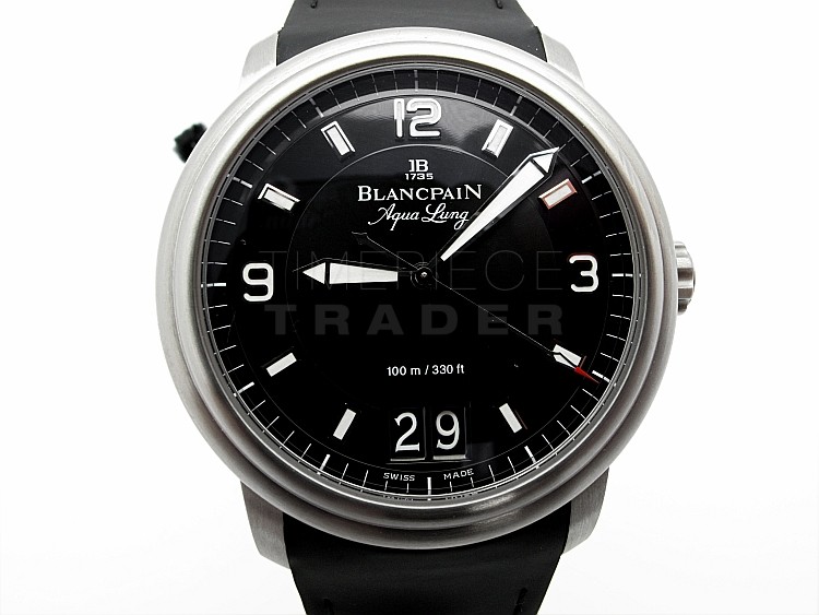 replica Blancpain Leman Aqua Lung 2850b-1130a-64b Stainless Steel Automatic WATCHES 3
