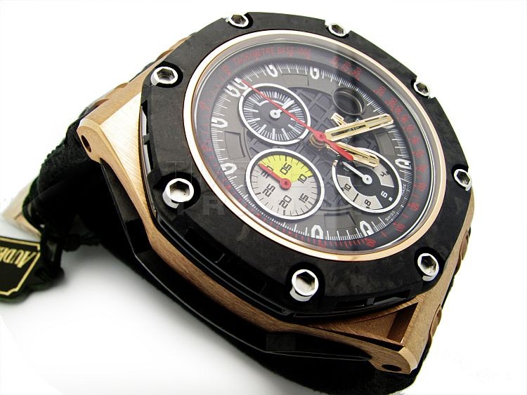 replica Audemars Piguet Royal Oak Offshore Special Edition 26290RO.OO.A001VE.01 18k Pink Gold Automatic WATCHES 3