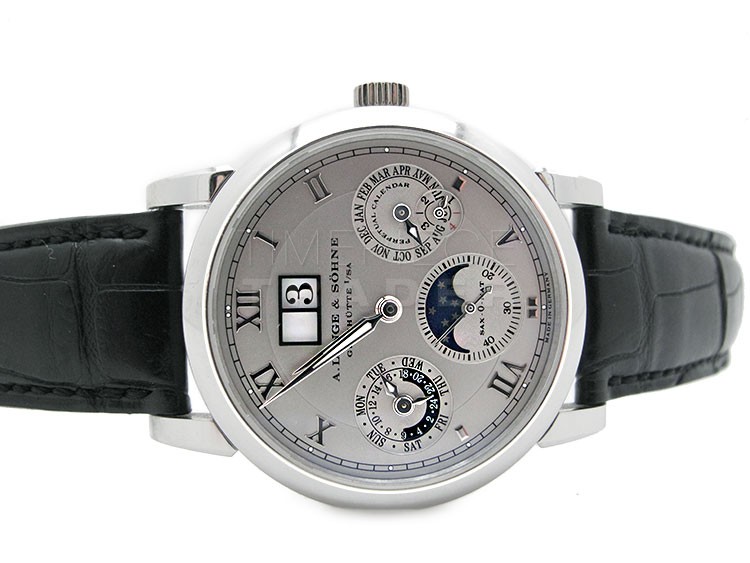 replica A. Lange & Sohne Langematik Perpetual Calendar 310.025E Platinum Automatic Self-Winding WATCHES 3