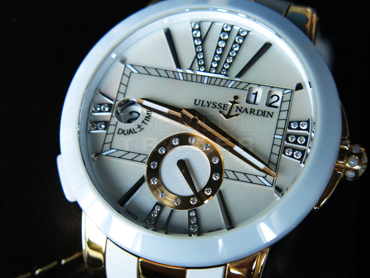 replica Ulysse Nardin Dual Time 246-10-3/391 18k Rose Gold Automatic self-winding WATCHES 3