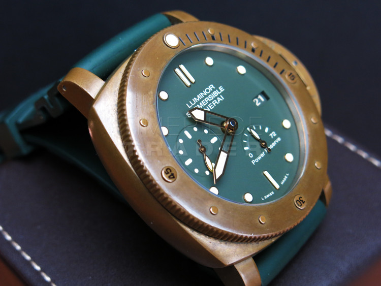 replica Panerai Panerai Luminor Submersible PAM507 Bronze Automatic Self-Winding WATCHES 3