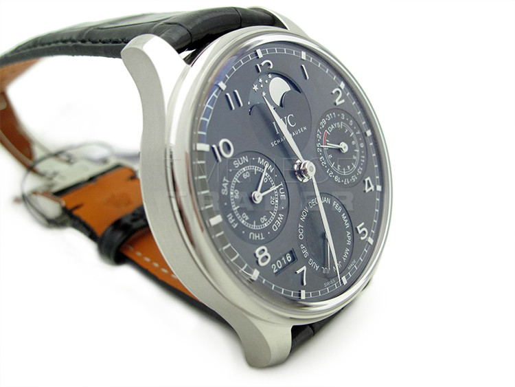 replica IWC Portuguese IW5033-01 18k White Gold Automatic Self Winding 52610 Calibre WATCHES 3