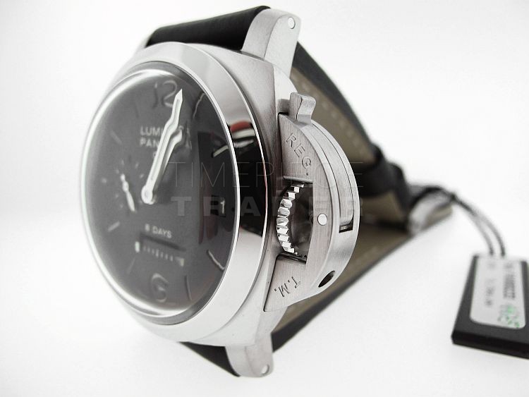 replica Panerai Luminor 1950 8 Days GMT Historic PAM233 Stainless Steel Automatic WATCHES 3