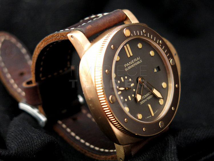 replica Panerai Submersible 1950 PAM968 Bronze Automatic self-winding WATCHES 3