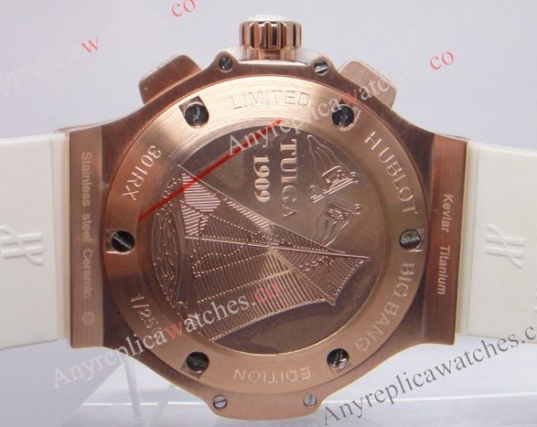 replica Hublot BIG BANG GOLD WHITE DIAMONDS 41mm WATCHES 3