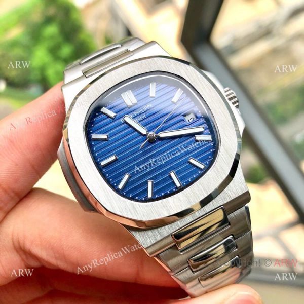 replica Stainless Steel Brown Dial Patek Philippe Nautilus Copy es 40mm WATCHES 3