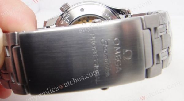 replica Omega Seamaster GMT Black Dial Omega es WATCHES 3