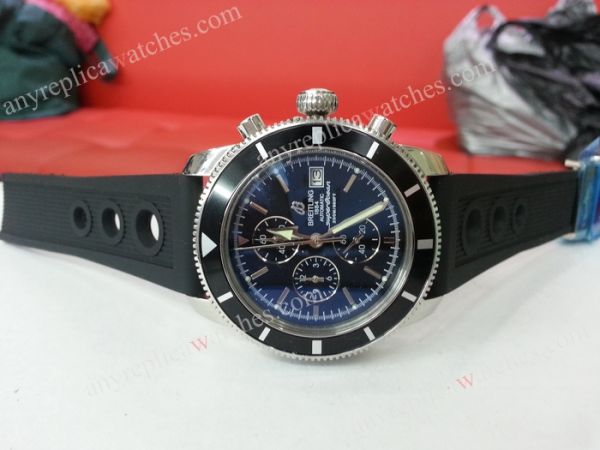 replica Breitling Superocean Heritage Chronograph w/ Rubber band WATCHES 3