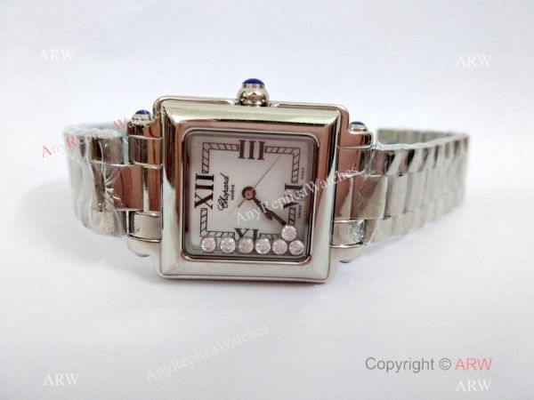 replica Stainless Steel Chopard Geneve Ladies 28mm WATCHES 3