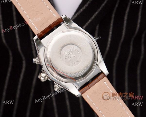 replica Best Quality Copy Breitling Chronomat 01 White Chronograph WATCHES 3