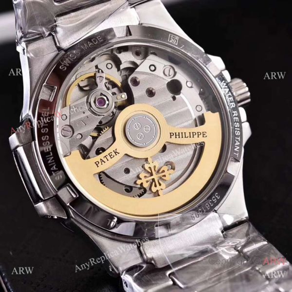 replica Best Nautilus Patek Philippe Ladies Blue Dial WATCHES 3