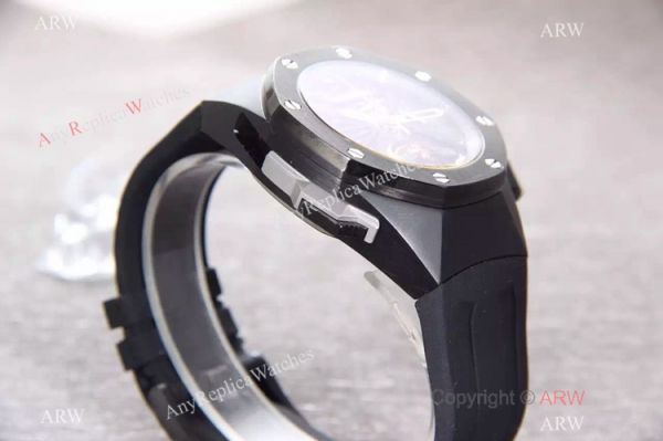 replica Audemars Piguet Royal Oak Concept Quartz Chronograph Black Case WATCHES 3