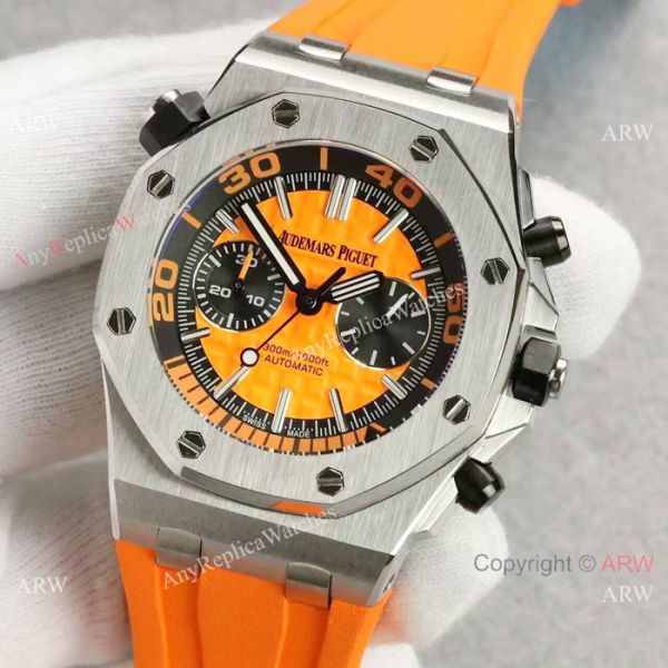 replica Audemars Piguet Royal Oak Offshore 42mm es SS Blue Dial WATCHES 3