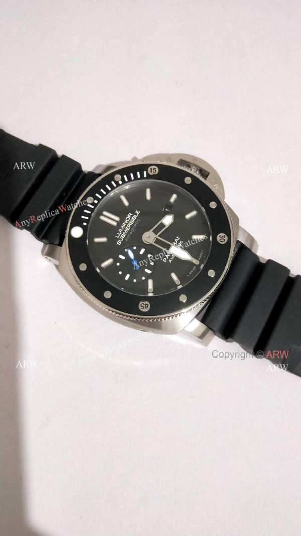 replica Copy Panerai Luminor Submersible Black Bezel PAM1389 WATCHES 3