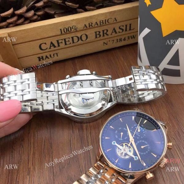 replica IWC Portuguese Moonphase Two Tone Rose Gold 44MM WATCHES 3