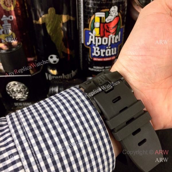 replica High Quality Audemar Piguet Survivor Limited Edition All Black WATCHES 3