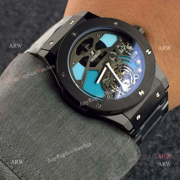 replica New Fake Hublot Classic Fusion Tourbillon 45mm es WATCHES 3