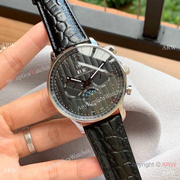 replica Copy IWC Portofino Grand Complication SS White Dial Best Quality WATCHES 3