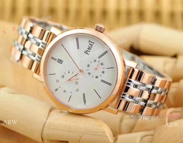 replica New Piaget Altiplano Two Tone Blue Face WATCHES 3