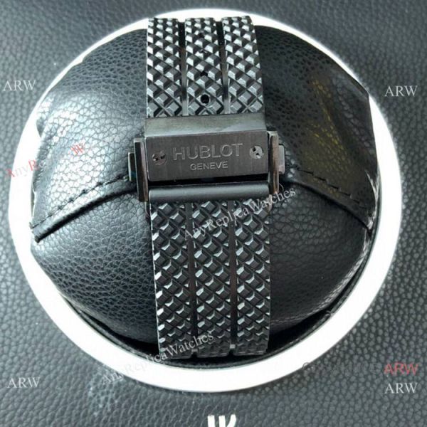 replica Swiss 7750 Hublot Big Bang Evolution Diamond All Black WATCHES 3