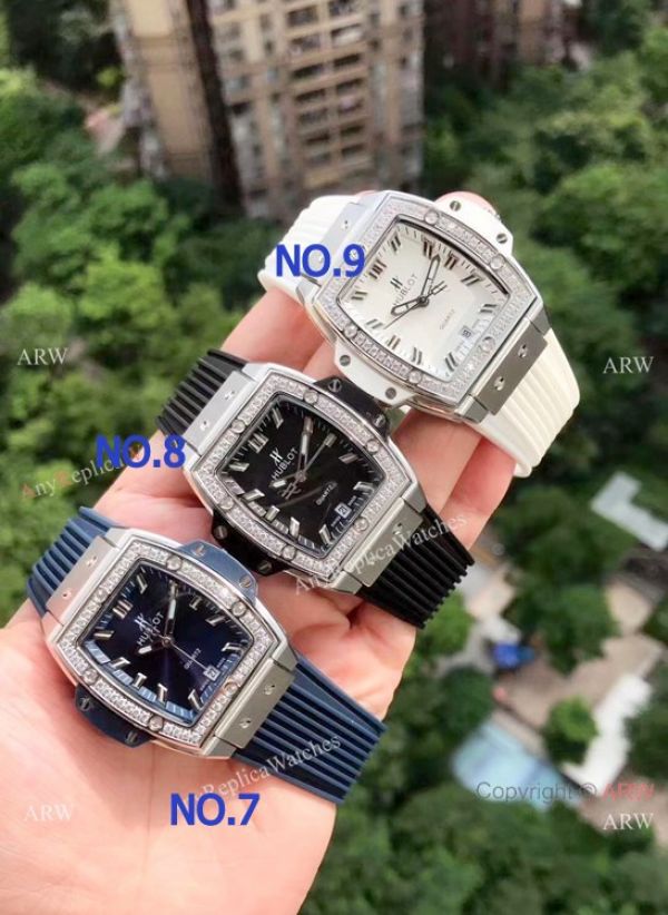 replica Copy Hublot Spirit of Big Bang Womens es Stainless Steel Diamond Case WATCHES 3